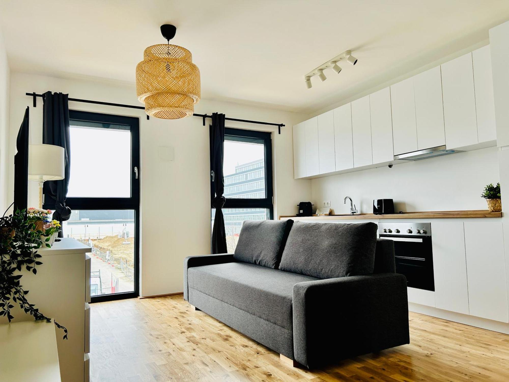 Modern Apartment With Balcony & Free Parking - Nearby Metro Vienna Exterior photo